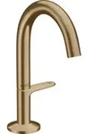 hansgrohe Waschtisch-Einhebelmischer Sel. 140 Axor One A 122mm, m Pus-Op-Abl, brush.