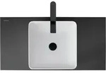 Duravit Waschtisch-Einhebelmischer Tulum XL Ausl. 155mm, o. Zugst.-Ablaufgarn., sw m
