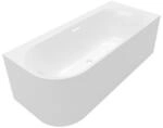 V&B V&B Oval-BW Duo LOF LOOP& FRIENDS 180x80cm, rechts, stone white ; Villeroy...