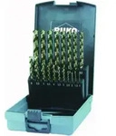 RUKO Spiralbohrersatz DIN 338 Typ UNI HSSE Co 5 in Kunststoffkassette (ABS) 19-teilig