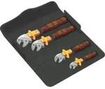 Wera 6004 Joker VDE 4 Set 1 VDE-isolierter selbstjustierender Maulschl&uuml;ssel-Satz,