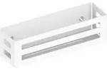 Keuco Seifenkorb 320x93x90mm, Wandmontage, wei&szlig;