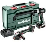 Metabo Akku Combo Set 2.9.4 18 V BS 18 LT BL + WB 18 LT BL 11-125 Quick; metaBOX 165