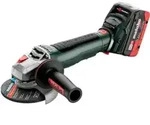 Metabo Akku-Winkelschleifer WPB 18 LT BL 11-125 Quick metaBOX 165 L; 18V 2x5.5Ah LiHD