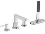 hansgrohe Fertigmontageset Finoris 4-L-BW-Rand-Arm., mit sBox, chrom