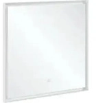 V&B Spiegel Subway 3.0 Aluminiumrahmen, 80x75x4,75cm, wei&szlig; matt
