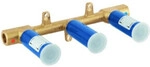 Grohe Universal-Einbauk&ouml;rper Waschtisch-3-Loch-Wand-Armatur