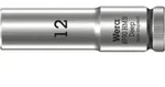 Wera Steckschl&uuml;sseleinsatz 8790 HMB Deep 3/8 Zoll-Antrieb, 12 x 64 mm