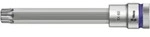 Wera 8767 C HF TX Zyklop Bitnuss mit 1/2"-Antrieb mit Haltefunktion, TX 60 x 140 mm