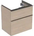 Geberit Waschtischunterschrank iCon 59,2x61,5x41,6cm, 2 L, Eiche/Gr. la. ma