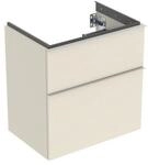 Geberit Waschtischunterschrank iCon 59,2x61,5x41,6cm, 2 L, sa hgl/Gr. sa ma
