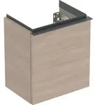 Geberit Handwaschbeckenunterschrank iCon 37x41,5x27,9cm, 1 T, An R, Ei/Gr. la. ma
