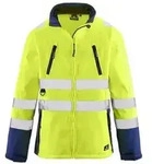 4 Protect JackePittsburgh, Softshell leuchtgelb/navy, Gr. S