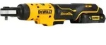 DEWALT 12V XR Akku-Ratsche, 1/4" (b&uuml;rstenlos) inkl. 1x G-Akku (12 Volt / 3 Ah)