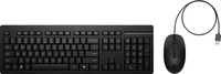 HP AX2Y7AA#ABD, HP 225 - Tastatur-und-Maus-Set - 100% - full