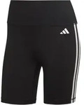 Adidas AG Adidas Training Shorts Essentials 3-Streifen High-Waisted kurze Tight...