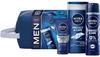 NIVEA Männerpflege Körperpflege Geschenkset Shower Gel 250 ml + Deo Spray 150...