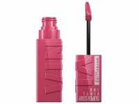 Maybelline New York Lippen Make-up Lipgloss Super Stay Vinyl Ink 015 Peachy...