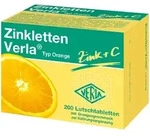 ZINKLETTEN Verla Orange Lutschtabletten 200 St