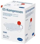 ES-KOMPRESSEN steril 10x10 cm 12fach Gro&szlig;packung 20X5 St