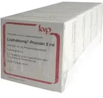 LOPHAKOMP Procain 2 ml Injektionsl&ouml;sung 50X2 ml