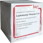 LOPHAKOMP Procain 2 ml Injektionsl&ouml;sung 20X2 ml