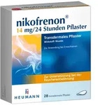 NIKOFRENON 14 mg/24 Stunden Pflaster transdermal 28 St