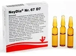 NEYDIA Nr.67 D 7 Ampullen 5X2 ml