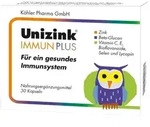 UNIZINK Immun Plus Kapseln 24.9 g
