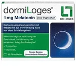 DORMILOGES 1 mg Melatonin plus Tryptophan Filmtab. 60 St