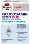 DOPPELHERZ Glucosamin 1200 Duo system Kombipackung 78.5 g
