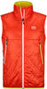 Ortovox 6118100008, Ortovox Swisswool Piz Vial Vest Men hot orange (L)