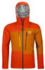 Ortovox 7085000024, Ortovox 3L Deep Shell Jacket Men hot orange (XL)