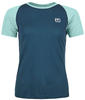 Ortovox 8806300007, Ortovox 120 Tec Fast Mountain T-Shirt Women petrol blue (S)