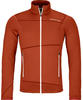 Ortovox 8713200011, Ortovox Fleece Light Jacket Men Clay Orange (S)