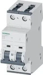 Siemens 5SY42087, Siemens 5SY4 Miniatur&uuml;berlastschalter Typ C, Pol 2-polig 8A 400V