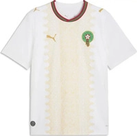 PUMA 783318_02, FRMF Away Jersey Replica - XXL - PUMA White-Victory Gold white beige