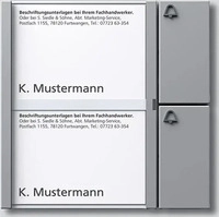SIEDLE 200035520-00, Siedle&S. Tasten-Modul si/met TM 612-2 SM