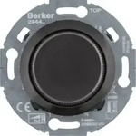HAGER 294411, Hager/Berk Uni-Drehdimmer Z.-st.(LED) 1930/Gl., schw 294411