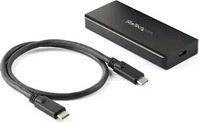 StarTech.com M2E1BRU31C, StarTech.com USB-C 10 Gbit/s M.2 NVMe PCIe SSD-Geh&auml;use -