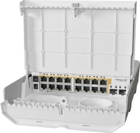 MikroTik CRS318-16P-2S+OUT, MikroTik &Auml;u&szlig;ere Mikrotic Netzwerk 16P CRS318-16P-2S+Out