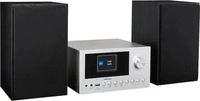 Medion 50065581, MEDION LIFE P85003 Heim-Audio-Mikrosystem 30 W Schwarz, Silber