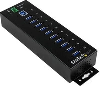 StarTech.com ST1030USBM, StarTech.com 10 Port USB 3.0 Hub - 5Gbps - Industrieller