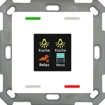 Mdt BE-TAS55T4.01, Mdt MDTtechno. Taster Smart 55 4-fach Farbdisplay, BE-TAS55T4.01