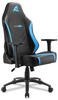 Sharkoon Silla SGS20 Negro/Azul Gaming Stuhl, Legierter Stahl, Schwarz/Blau, Normal