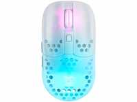 CHERRY MZ1W-RGB-WHITE, CHERRY x XTRFY MZ1 kabellose Gaming Maus mit RGB, weiß