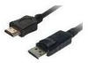 Helos Video- / Audiokabel DisplayPort / HDMI M bis M 1 m (118876)