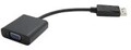 VALUE Display-Adapter HD-15 W bis DisplayPort M 15 cm Schwarz (12.99.3135)