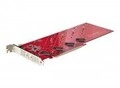 StarTech.com Quad M.2 PCIe Adapter Card x16 NVMe or AHCI SSD to PCI Express 4.0...