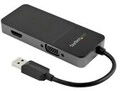 StarTech.com Adapter USB 3.0 to HDMI VGA 4K 30Hz External Video & Graphics Card for